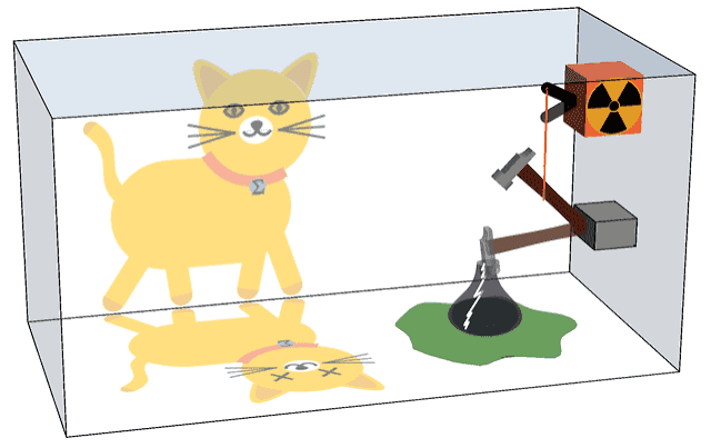 Schrödinger's Cat and the Qbit